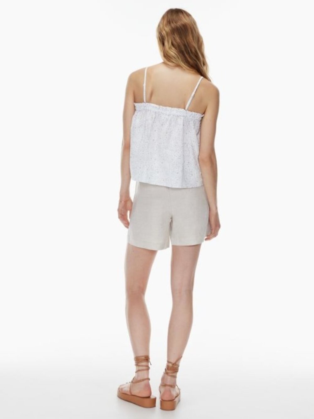 Aritizia Wilfred Linen Camisole Organic linen camisole XL tank top like new - Picture 2 of 16